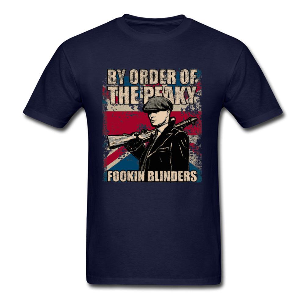 By Order of The Peaky Fookin Blinders Funny Peaky Blinders TV TShirt Summer Cotton ONeck Short Sleeve Unisexs T Shirt New S3XL
