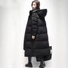 Winter Padded Jacket, Down Jacket, Over-the-knee Women's Thick