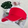 Adjustable Tennis Sunscreen Cap Sun Visor Empty Top Sun Hat  Outdoor Sport