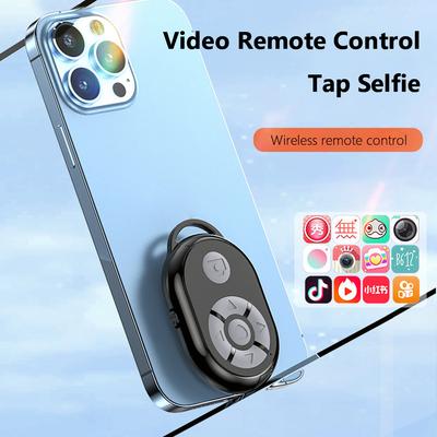 Беспроводная камера Selfie Shutter Bluetooth Remote Control Сотовый телефон Clicker для iPhone Xiaomi Samsung Android Смартфоны Планшеты
