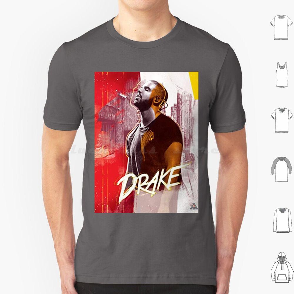 Man Cool Band Poster T Shirt Cotton Men Women DIY Print Album Music Wadaks Aesthetic Good Drakes Love Cover Rapper