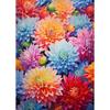 Modern Art Flower Power Poster Aesthetic Canvas Paintings and Prints Wall Art HD Pictures for Home Office Room  Frameless