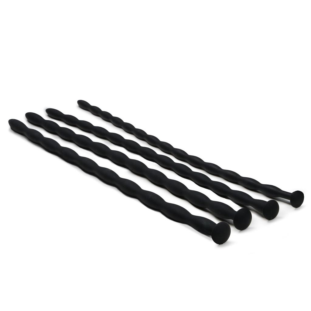 Set of 4 Silicone Urethral Rods
