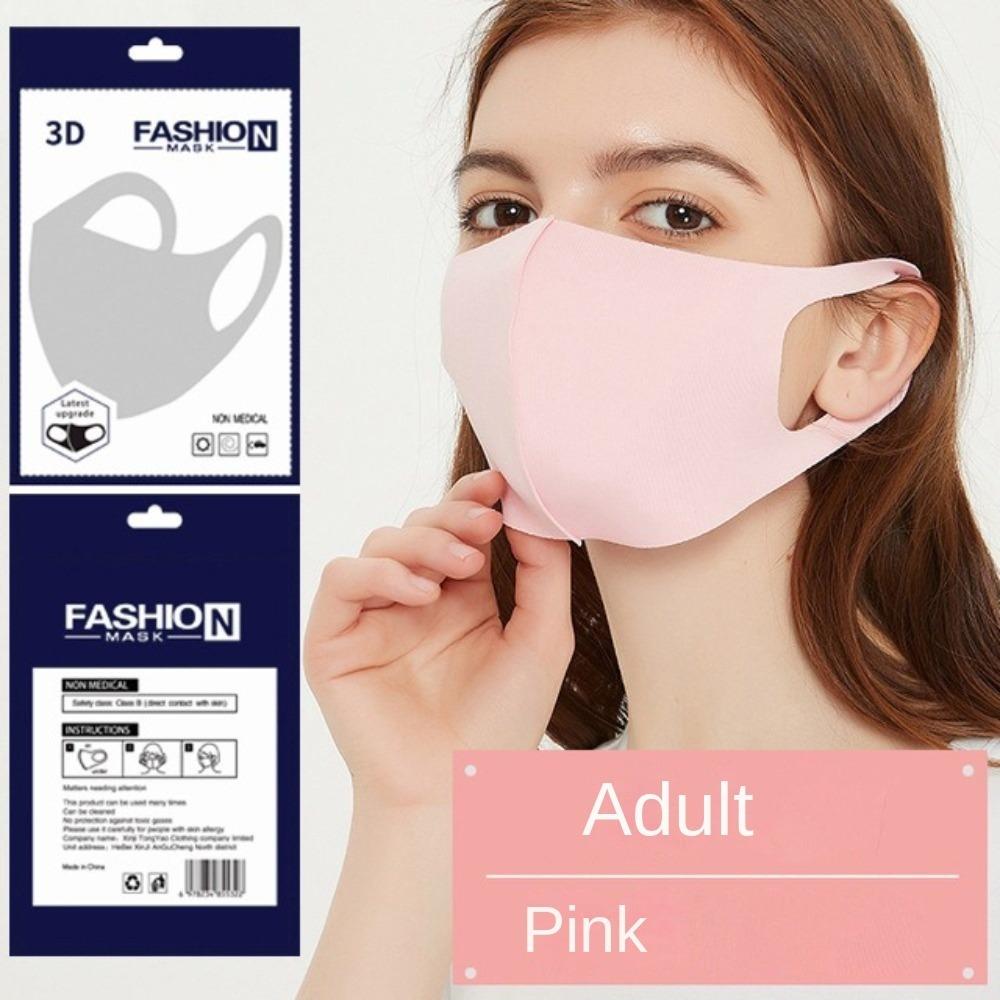 Washable Ice Silk Mask Breathable Riding Face Mask New Sunscreen Mask Unisex