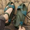 Мужские сандалии 2025 Мужские сандалии Летние Повседневные Пляжные сандалии Легкость Противоскользящие Шлепанцы Уличные Вьетнамки