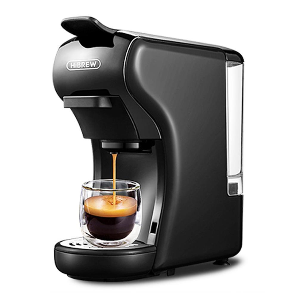 HiBREW Home Coffee Machine 19 in one Hot and Cold Espresso Multi Capsule Coffee Machine Dolce Milk Nespresso Powder H1A Coffee Machine