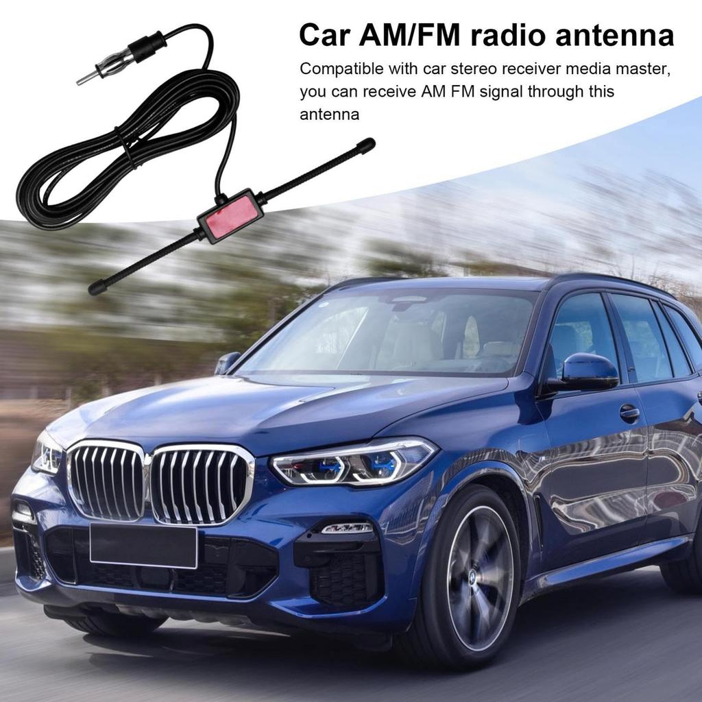 Car Radio/FM/AM Mode Antenna Stick Antenna for Car Radio Antenna Aerial Stereo Signal Trunk
