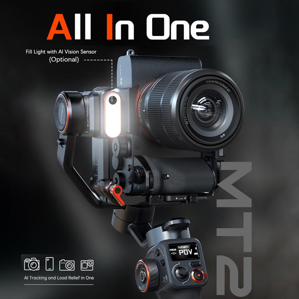 Hohem iSteady MT2 Kit 3-осевой стабилизатор камеры Стабилизатор карданного подвеса для смартфона 1,2 кг/2,64 фунта