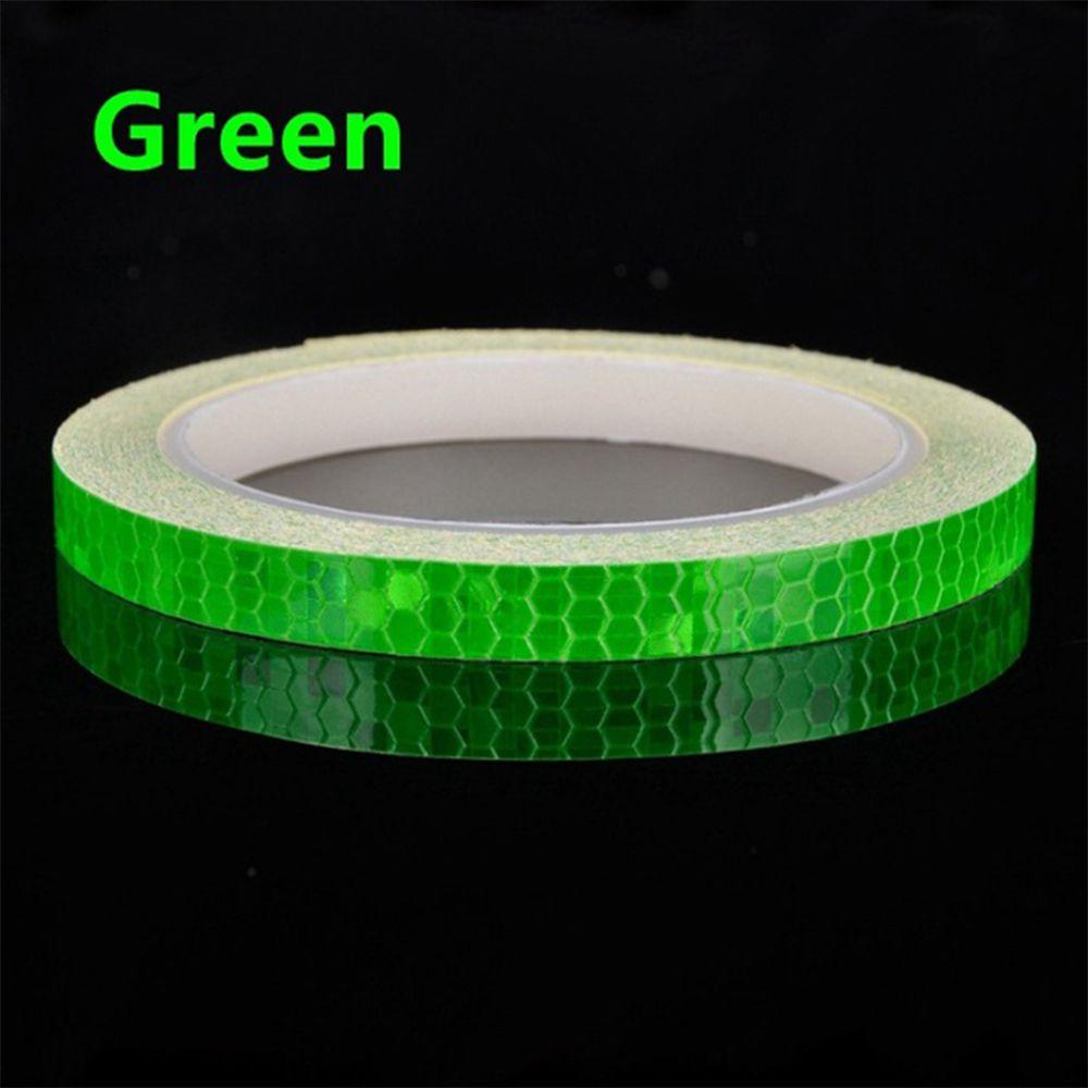 Motorcycle Cycling Accessories Wheel Rim Decal Bike Reflective Stickers Security warning tape