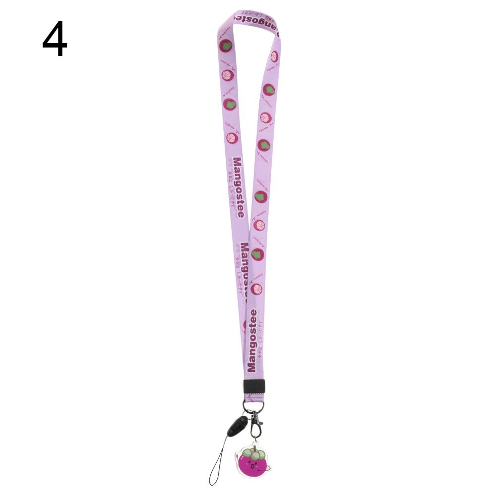 Подвесной шнур Веревка для подвешивания Лариат Ремешок Ремешок для телефона Брелок Веревка на запястье Милый фруктовый ремешок