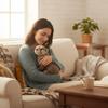 PP Cotton Brown Otter Plush Toy Soft Simulation Otter Toy Doll  Decorate Present