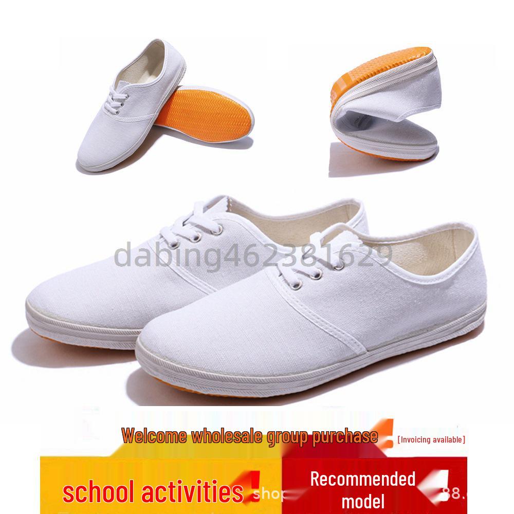 Белые парусиновые кроссовки в сетку для мужчин и женщин, размеры 17-45: Повседневная, Теннисная и Гимнастическая обувь для выступлений