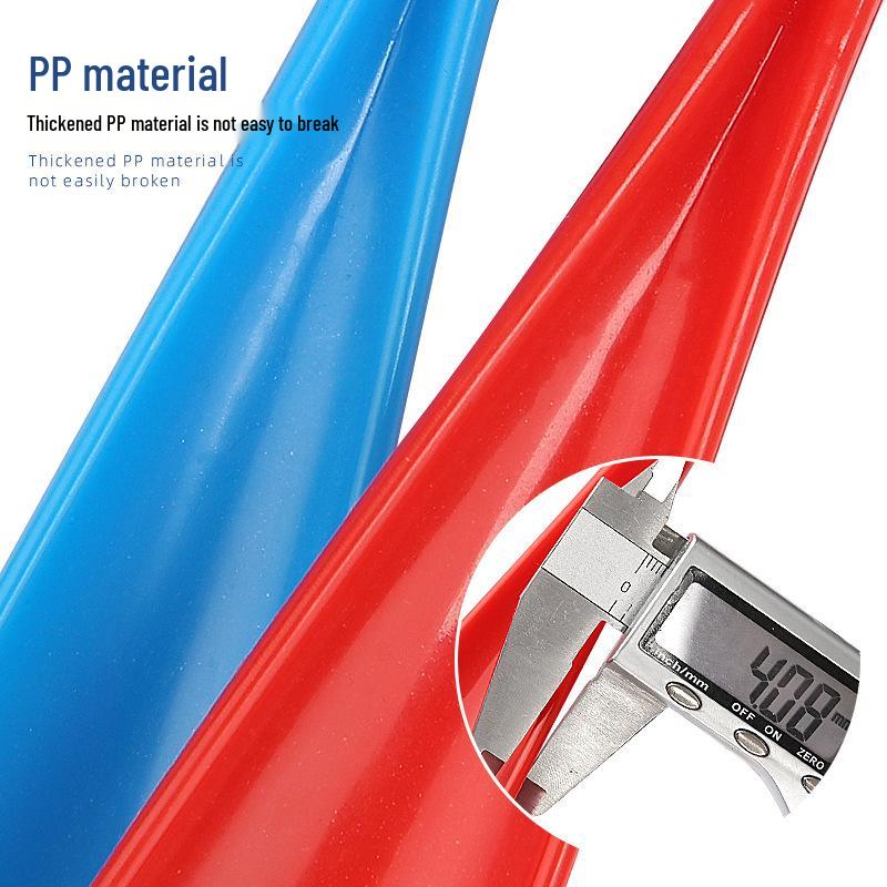 Plastic Shoe Horn with Round Handle – Easy Lift for Elderly, Pregnant, or Lazy People
