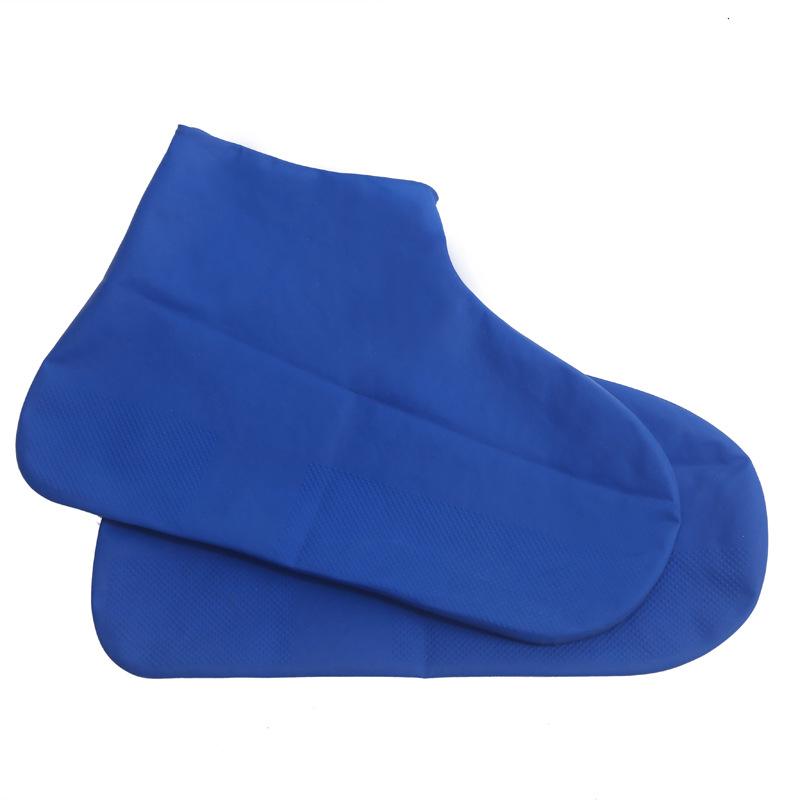 Flexible Latex Rubber Rain Boot Covers - Waterproof, Reusable, and Non-slip for Outdoor Use