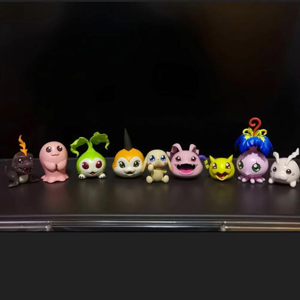 2-5 см Аниме Фигурка Digimon Adventure Габумон Пиокомон Коромон Мочимон Токомон Плотмон Коллекционная Модель Игрушки Подарок