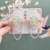 Hanchen Chinese Fairy Flower Hair Clip: Traditional Style Hanfu Headdress for Girls