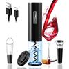 Electric Wine Opener Set Rechargeable Wine Bottle Corkscrew Remover Kit