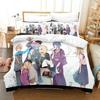 New Natsume's Book of Friends Bedding Set Single Twin Full Queen King Size Bed Set Adult Kid Bedroom Duvet cover Sets  Bed