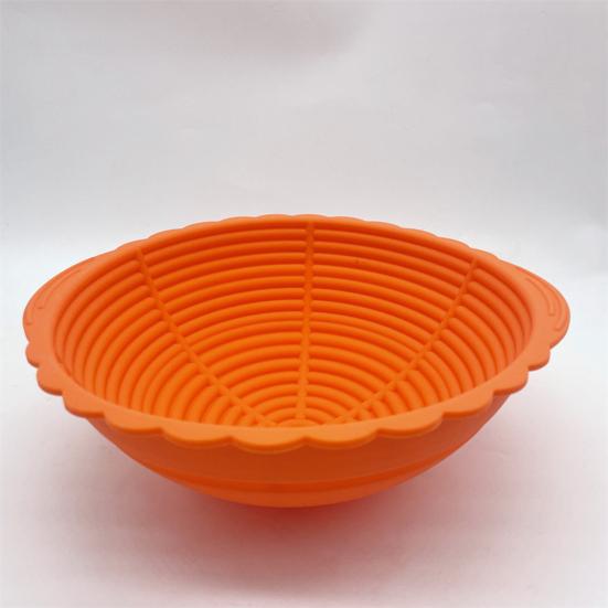 Складная силиконовая корзина для расстойки хлеба, антипригарное покрытие, экономия места, принадлежности для выпечки на закваске, устойчивая к плесени корзина для брожения