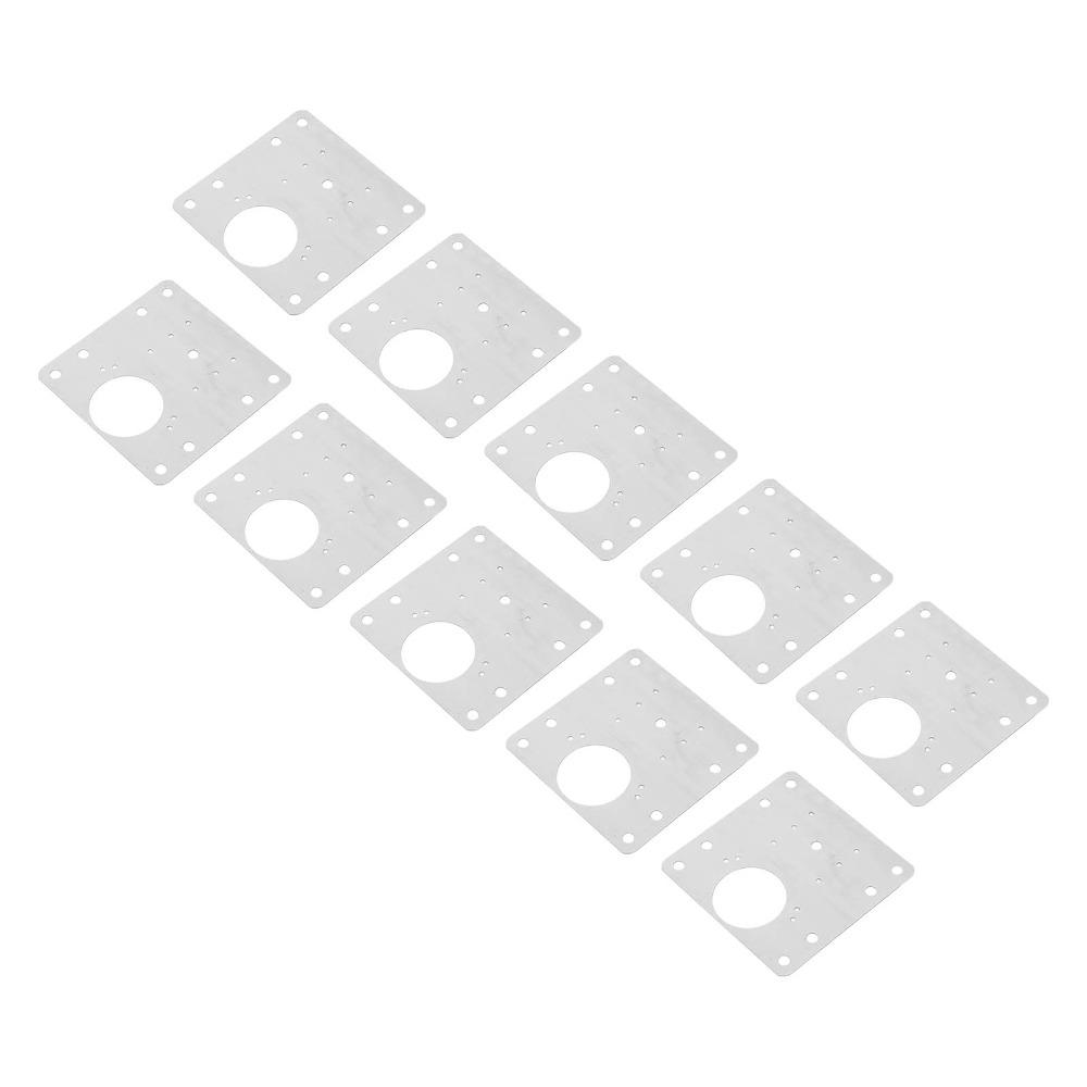 20pcs Durable Cabinet Hinge Repair Plate Loose Door Fix Hinge Repair Kit Kitchen Cupboard Door