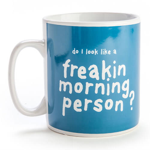 Гигантская кофейная кружка Morning Person