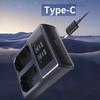 USB-зарядное устройство на 2 слота для аккумулятора NPW235 с интеллектуальным контроллером и защитой. Совместимо с камерами XS10 XT5.
