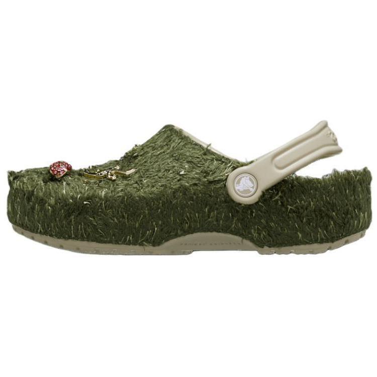 Crocs Износостойкие Низкие Повседневные Кроссовки Унисекс Зеленые 210686-3XE