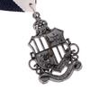 2 Pieces Unisex Vintage Navy Style Suit Medal Brooch Lapel Pin Punk Jewelry