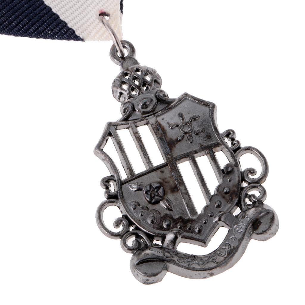 2 Pieces Unisex Vintage Navy Style Suit Medal Brooch Lapel Pin Punk Jewelry