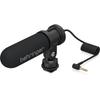 Behringer Stereo Condenser Shotgun Microphone for Cameras Terminal MS Method VIDEO MIC MS Black 3.5mm