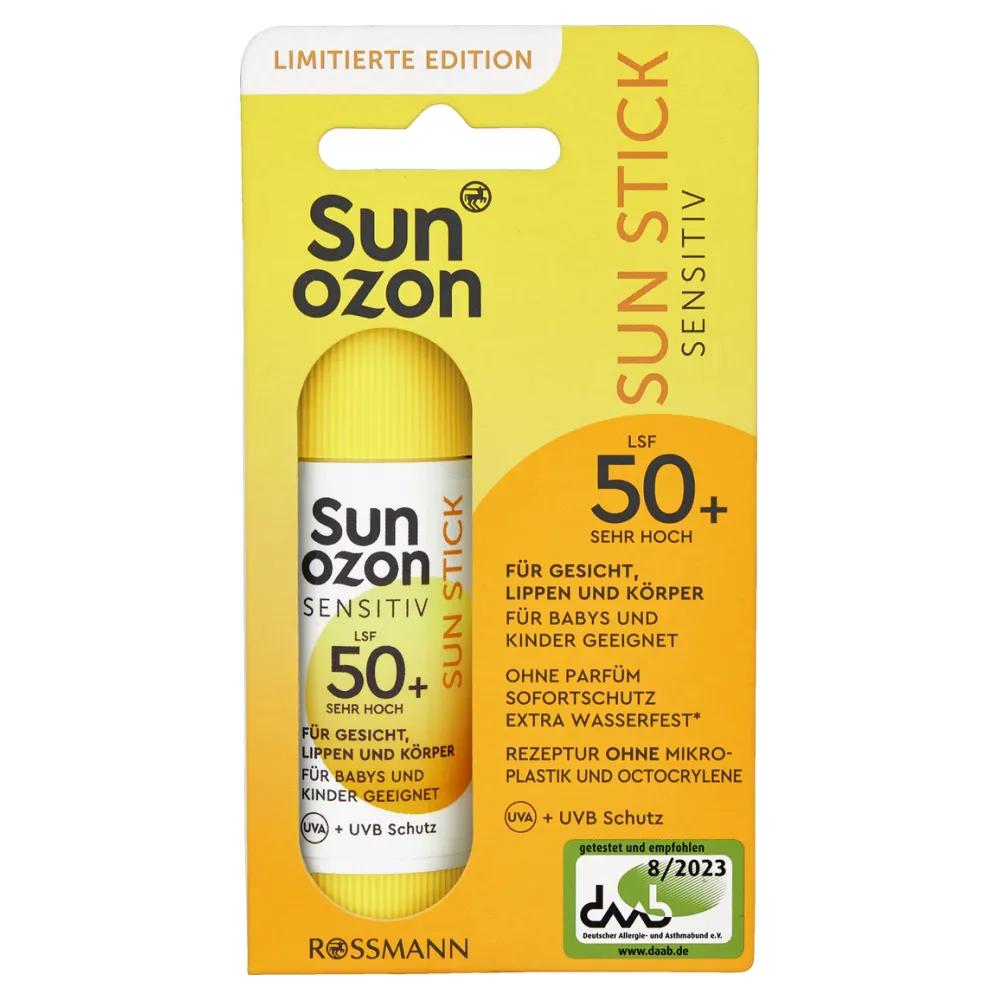 ROSSMANN Солнцезащитный стик Sunozon SPF50+, 20 г