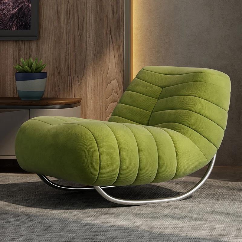 For Sillas reclinables diseño de lujo, tumbonasdiseño moderno nórdico, muebles cómodos para sala estar