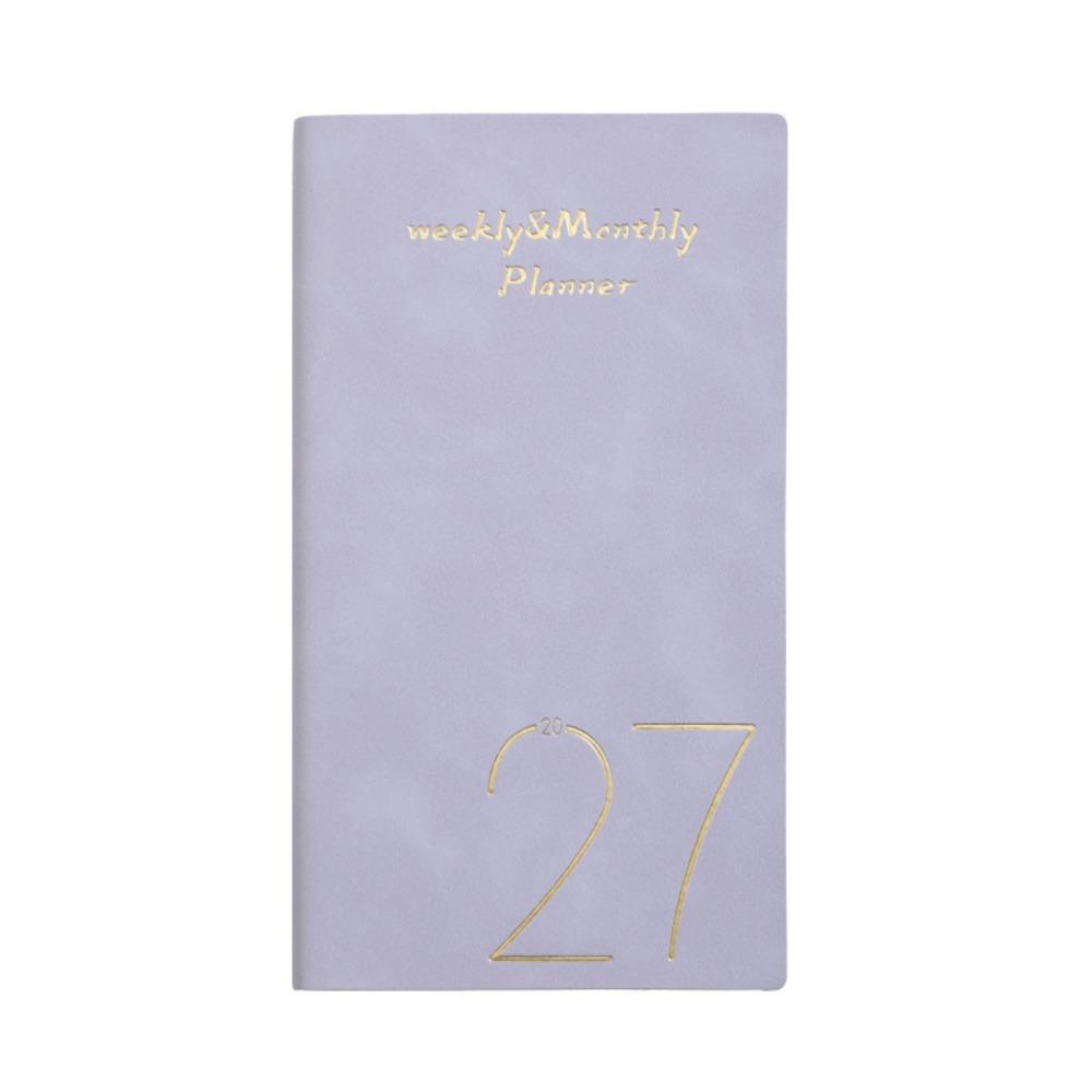 Wear-resistant 2027 Schedule Planner Notepad A6 Office Work Planner Diary Writing Pads Business