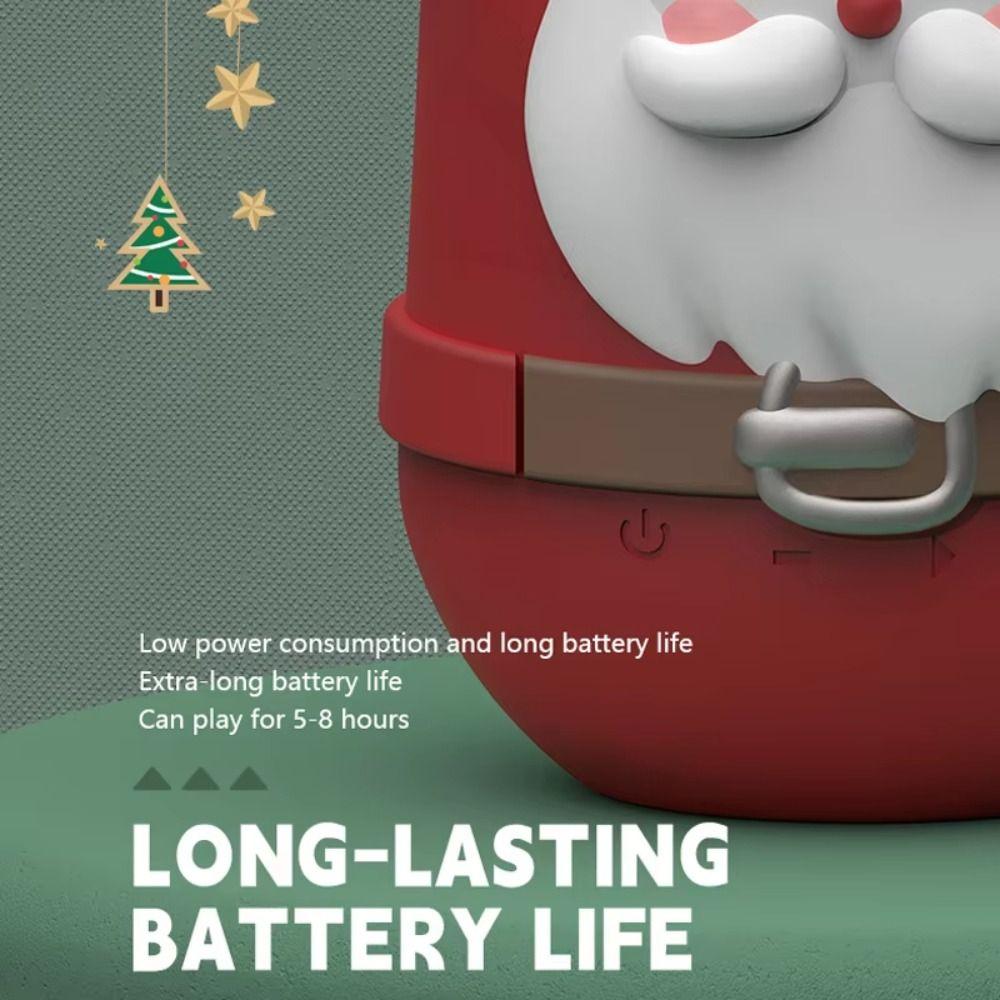 Rich Bass Santa Claus Bluetooth Speaker Waterproof Wireless Speaker Student Use