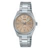 Standard Analog Stainless Steel Peach Dial Quartz LTP-1302DD-4A2V Women's Watch