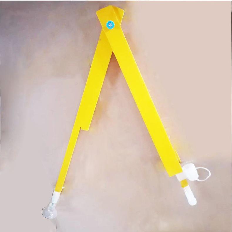 Wooden Triangle Protractor Compass Set: Math Teaching Aids for Primary School