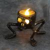 Halloween Skull Lantern Atmosphere Setting Props Skeleton Foot Night Light Halloween Party Decoration Led Candle Light