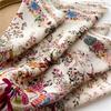 Floral Print Square Scarf Breathable Lady Scarves Headband Fashion Handkerchief