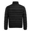 Men's Autumn Winter Zipper Warm Down Jacket Packable Light  Coat