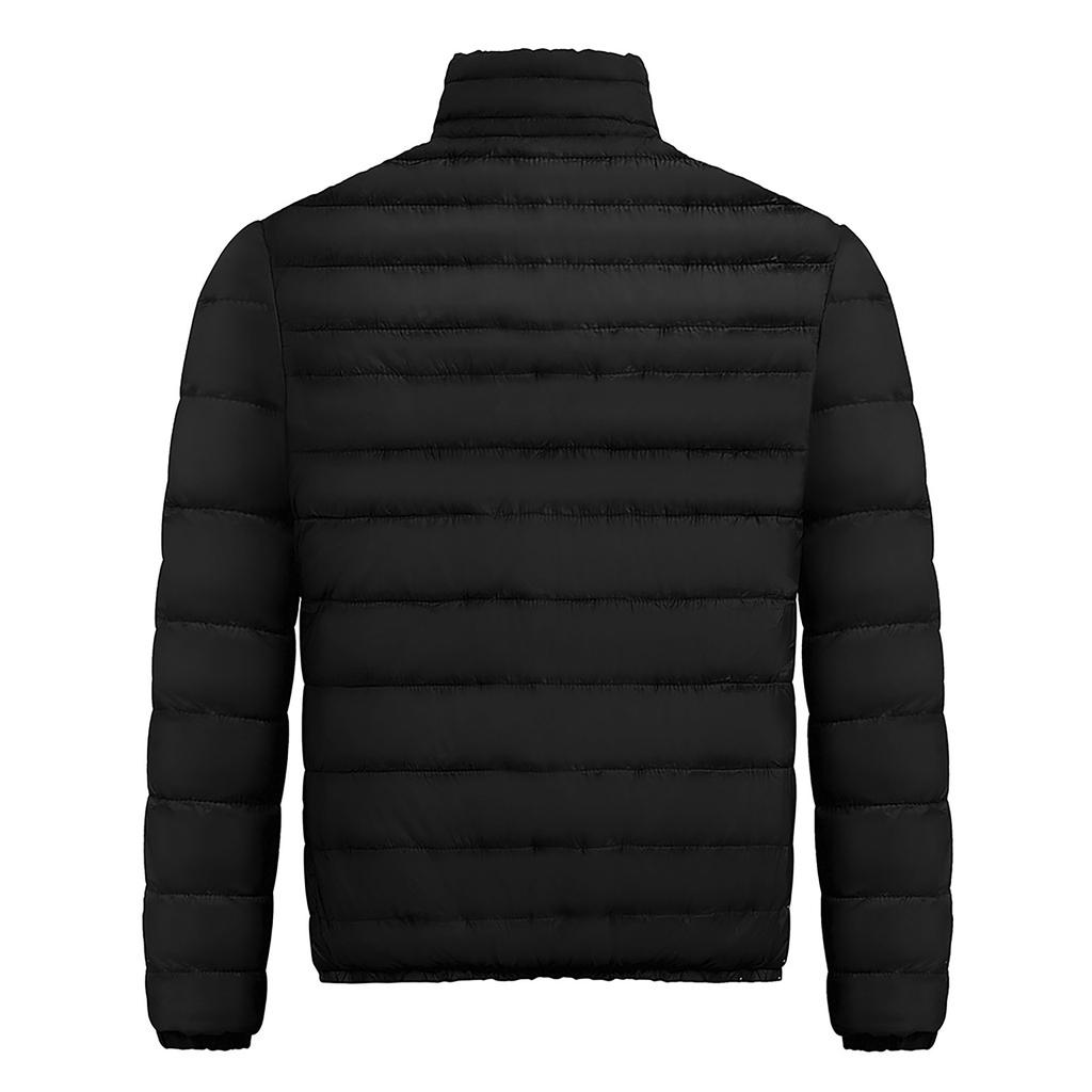 Men's Autumn Winter Zipper Warm Down Jacket Packable Light Coat