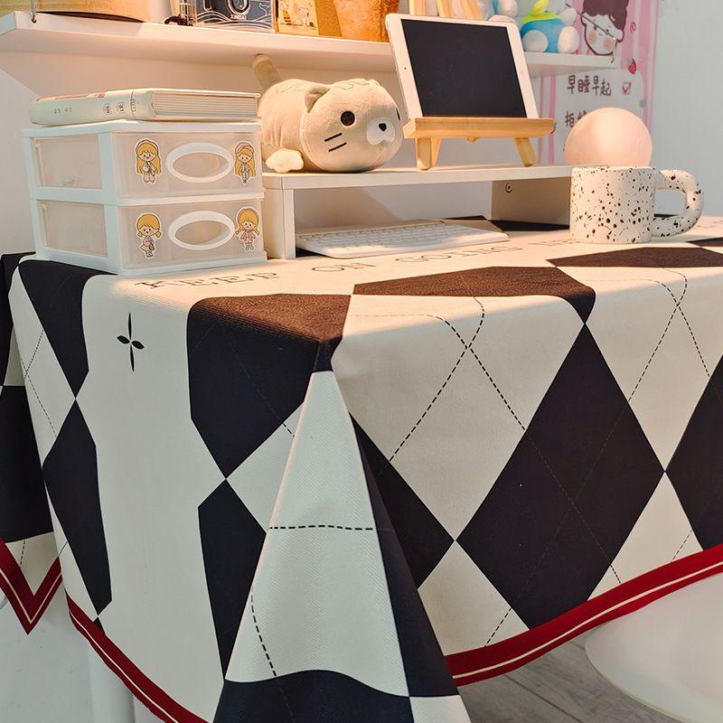 Скатерть для пасторального стола, высококачественная обеденная скатерть, журнальный столик, коврик для стола, прямоугольная скатерть в пасторальном стиле.