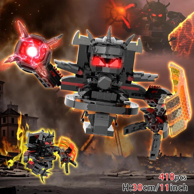 Skibidi Toilet 3.0 Titan Clockman Building Block For Kid Titan Camerman Speakeman Assembly Bricks Toys for Boys Gift Easter Toys