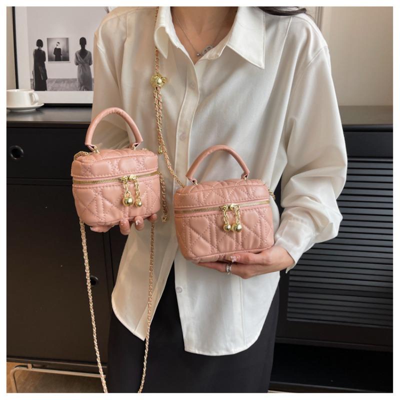 Spring and Summer New Mini Rhombus Chain Bag Versatile Shoulder Messenger Bag Lipstick Bag Women