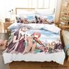 The Legend of Heroes Bedding Set Single Twin Full Queen King Size Bed Set Adult Kid Bedroom Duvetcover Sets Anime