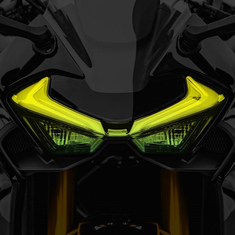 Подходит для 2025 CFMOTO 750SR-S Светодиодная неоновая пленка Защитная пленка для TFT-экрана Точно вырезанная Устойчивая к УФ-излучению Антицарапина Модификационные детали