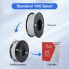 KEEPANG 5KG PETG 3D Printer Filament 1.75mm High Toughness Neatly Wound 3D Printing Material DIY Crafts Tools for 3D Printer