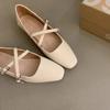 Корейская версия дизайнерского смысла, легкие туфли-лодочки, маленькие кожаные туфли, женские туфли на толстом каблуке, летняя новинка французского ретро-серебра Мэри Джейн