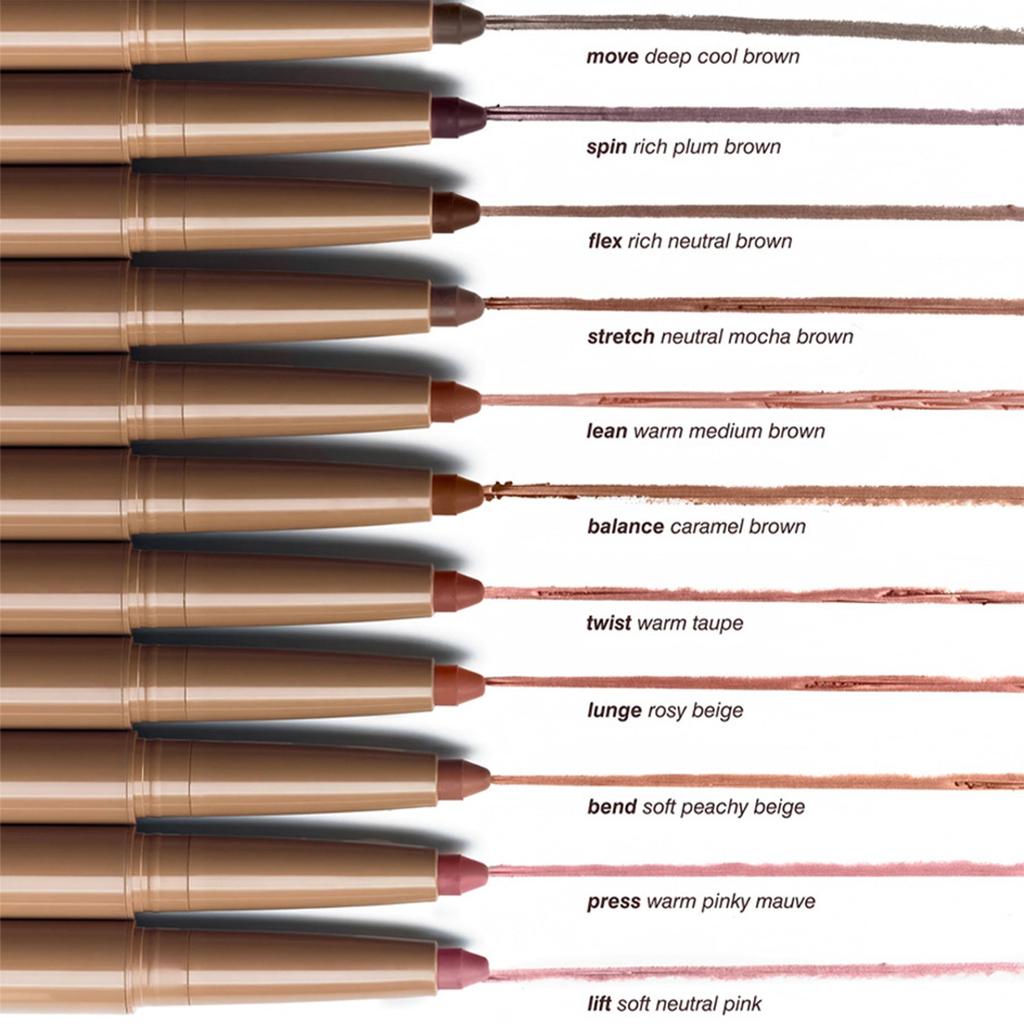 Пептидный карандаш для губ гладкий и не образует морщинок. Нюдовая помада, Двусторонняя помада, Быстро сохнет