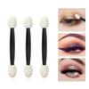 10 Pcs Professional Sponge Stick Eye Shadow Applicator Cosmetic Brushes Double-head Eyeshadow Brush for Women Makeup Tools
