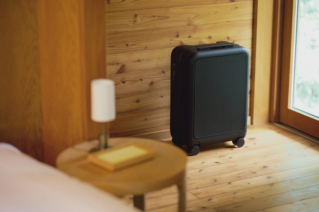 Suitcase Carry Case TSA Lock Zipper Type Dial Type Small 34L Obsidian [Morun] Carry-on